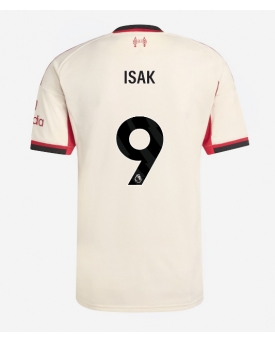 Liverpool Alexander Isak #9 Maglia Gara Trasferta Repliche 2025-26 Maniche Corte Liverpool Alexander Isak #9 Maglia Gara Trasferta Repliche 2025-26 Maniche Corte